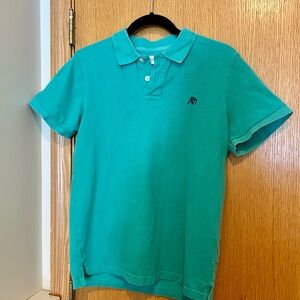 Aeropostale Teal Polo Shirt with Chest Logo